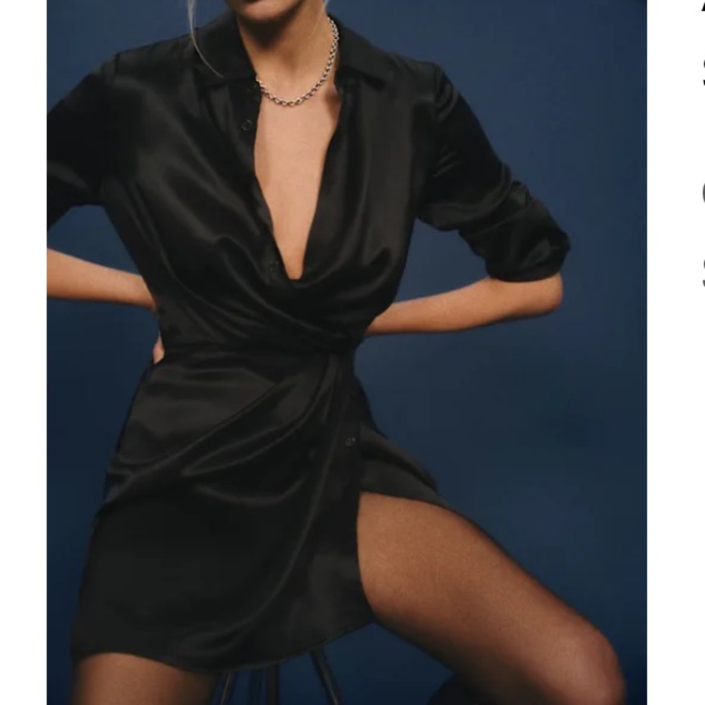 Reformation Silk Dress